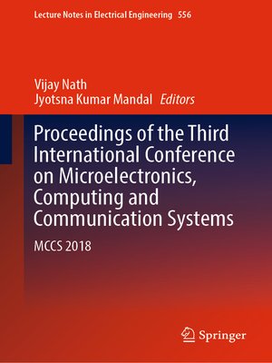 cover image of Proceedings of the Third International Conference on Microelectronics, Computing and Communication Systems